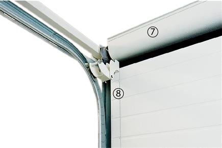 Rail and springs